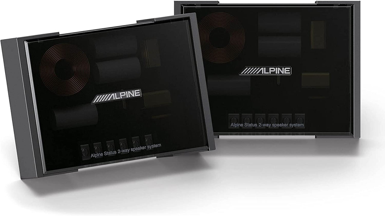 Alpine Status HDZ-653S 600W Hi-Res 6-1/2" (16.5cm) 3-Way Component Speaker Set