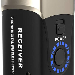 Xvive U3C Microphone Wireless System 2.4GHz Wireless XLR Transmitter and Receiver for Condenser Microphone, Audio Mixer, PA System