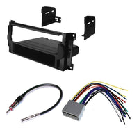 Thumbnail for Car Stereo Dash Install Mounting Kit Wire Harness Radio Antenna For Chrysler Jeep Dodge 2004 - 2008 package