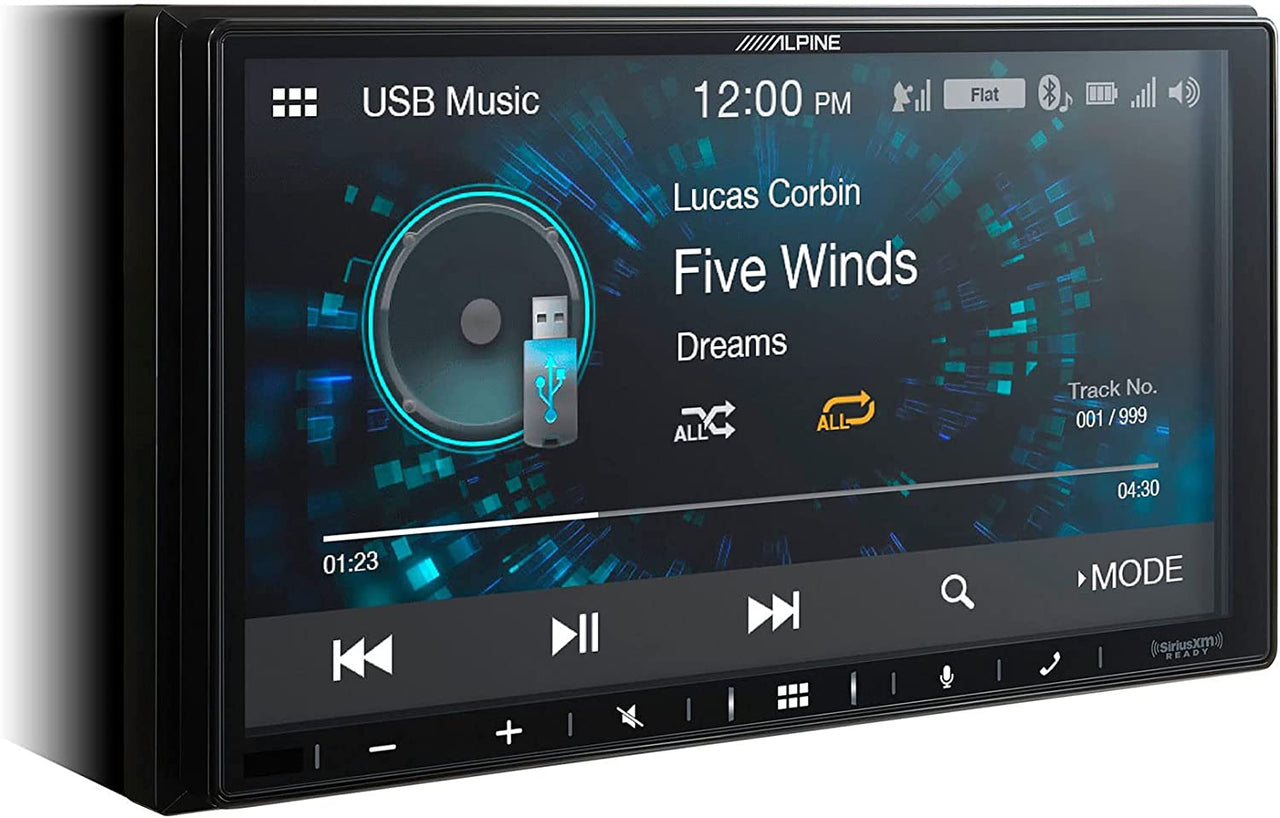 Alpine Bluetooth Interface ALPINE iLX-W670 Bluetooth Carplay Receiver+KTA-450 Power Pack – absoluteusa
