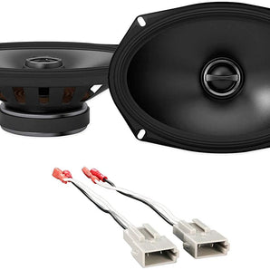 Rear Alpine S Speaker Replacement Kit For 1992-1997 Mercury Grand Marquis