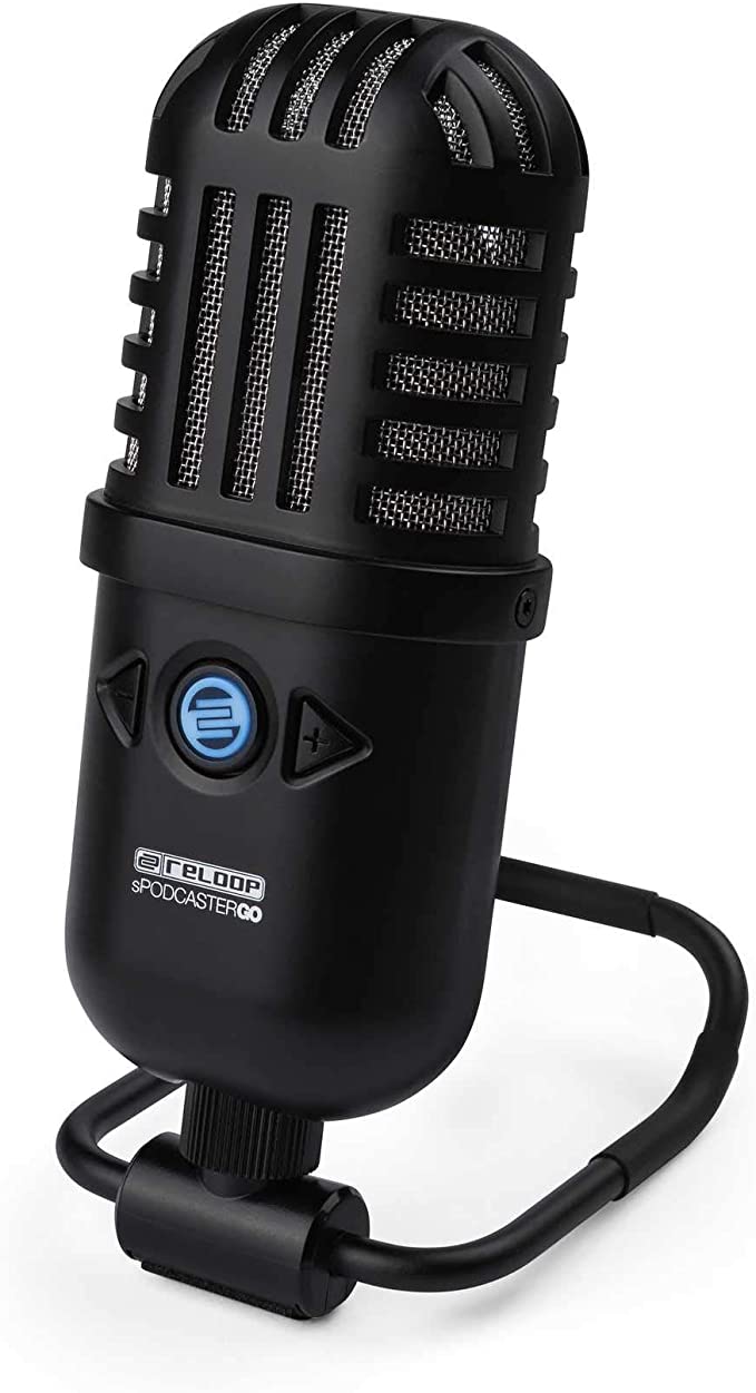Reloop AMS-sPODCASTER-GO Vocal Condenser Microphone