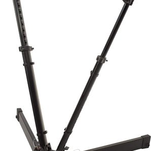 Ultimate Support VS-88B V-Style Portable Height-adjustable Keyboard Stand with Built-in Cable Management System - Black