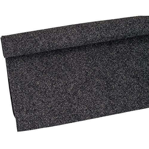 3-Feet Long by 4 Feet Wide, 12 Square Feet Dark Gray (Charcoal) Carpet for Speaker Sub Box Carpet Home, Auto, RV, Boat, Marine, Truck, Car Trunk Liner