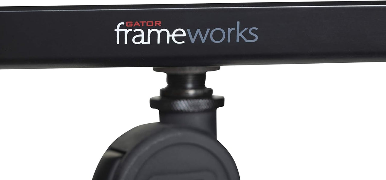 Gator Frameworks GFW-MIC-4TRAY Multi Holder Stand Attachment Holdsup to (4) Microphones Wired or Wireless