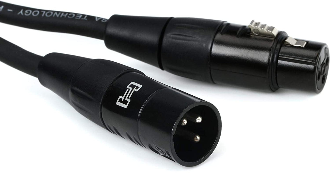 Hosa HMIC-015 REAN XLR3F to XLR3M Pro Microphone Cable, 15 Feet