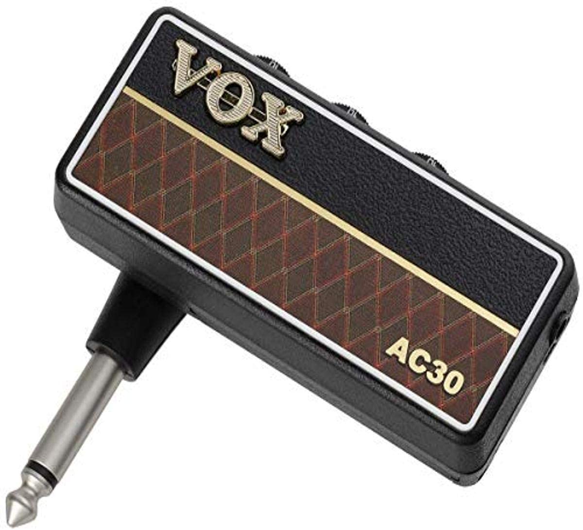 Vox amPlug 2 AC30 Headphone Guitar Amp <br/> Headphone Guitar Amplifier with 3 Amp Modes, 9 Selectable Effects, Tremolo Circuit, Speaker Cabinet Emulation, and Aux In Jack