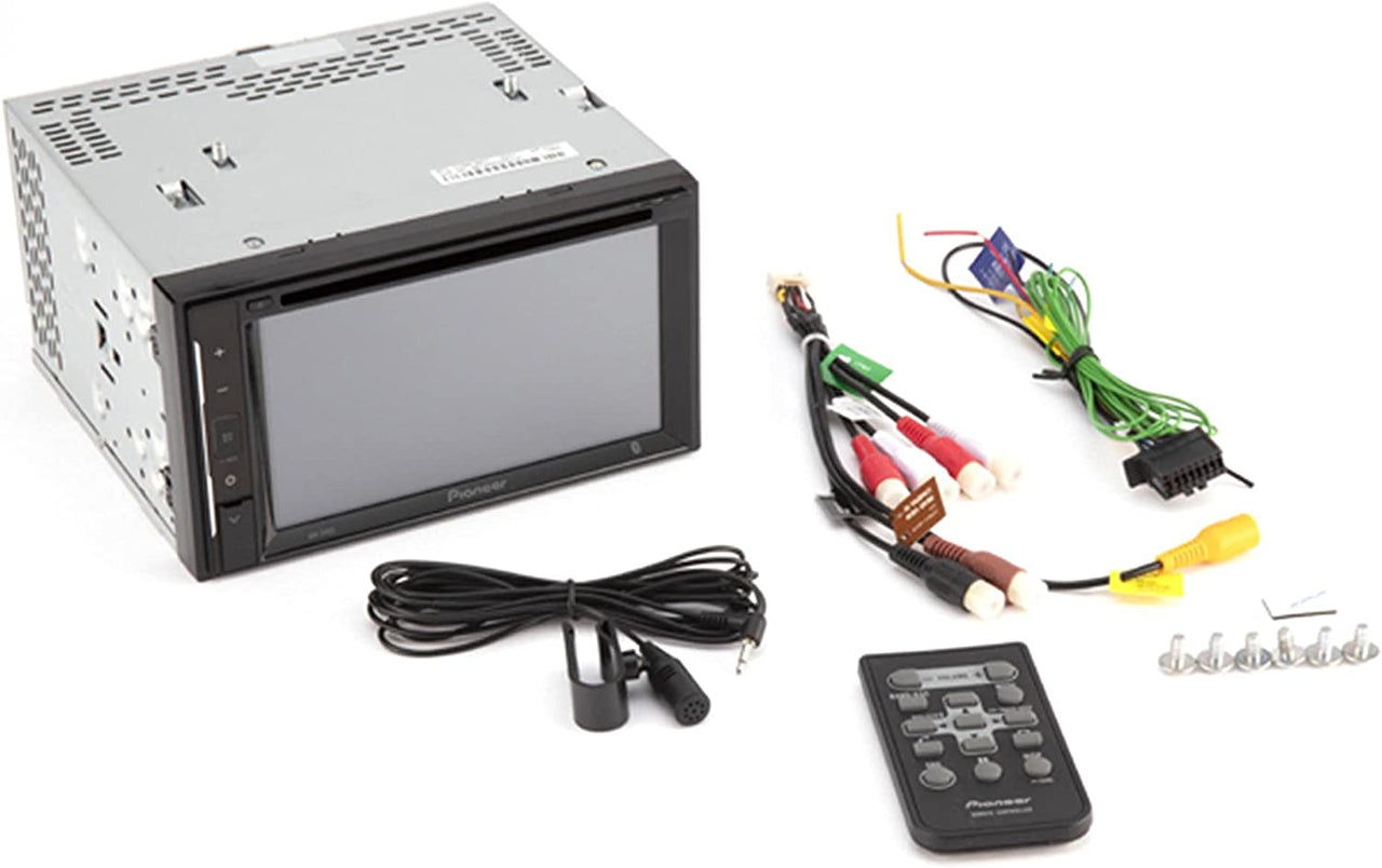 Pioneer AVH-240EX Double DIN DVD Camera Dash install Kit for Dodge RAM 1500 2002-05