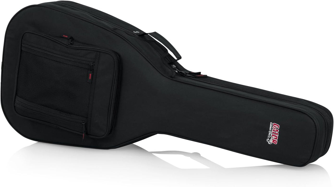 Gator Cases GL-JUMBO Lightweight Polyfoam Guitar Case For Jumbo-style Acoustic Guitars