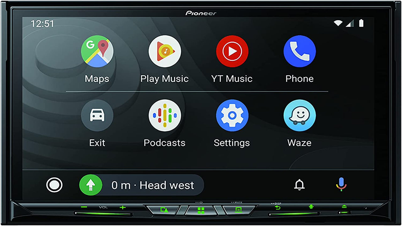 Pioneer 7 Android Auto™ and Apple CarPlay® Bluetooth® Digital