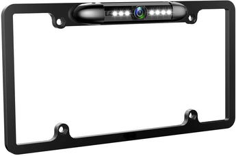 Absolute CAM2100S chrome reversing car camera with 170° viewing angle and night vision features.