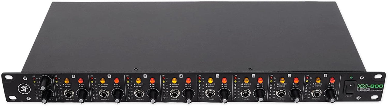 Mackie HM-800 8-Channel Rack-Mountable Headphone Amplifier