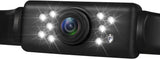 Absolute CAM600 rear view backup camera with night vision and license plate mount.