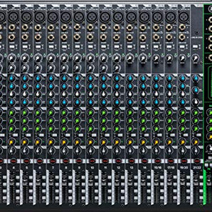 Mackie ProFX22v3 22-Channel Unpowered Mixer USB Onyx Mic Preamps GigFX effects engine