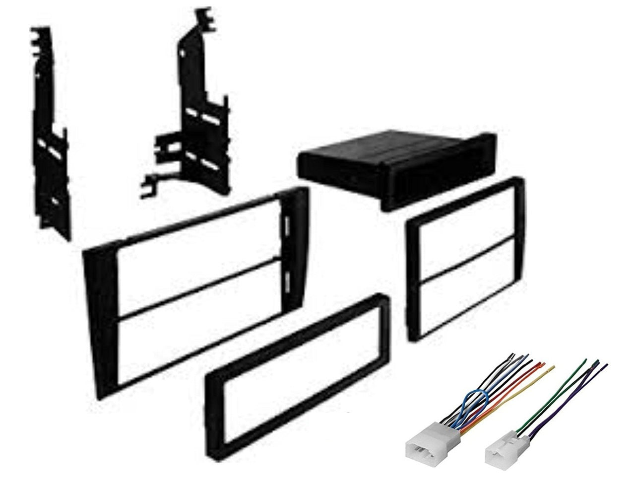 Lexus GS 300/GS 400 98-03 Car Radio Stereo CD Player Dash Install Mounting Trim Bezel Panel Kit + Harness