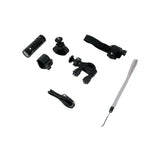 Diamond Audio D500 motorsport series camera accessories including mounts, straps, and cables.