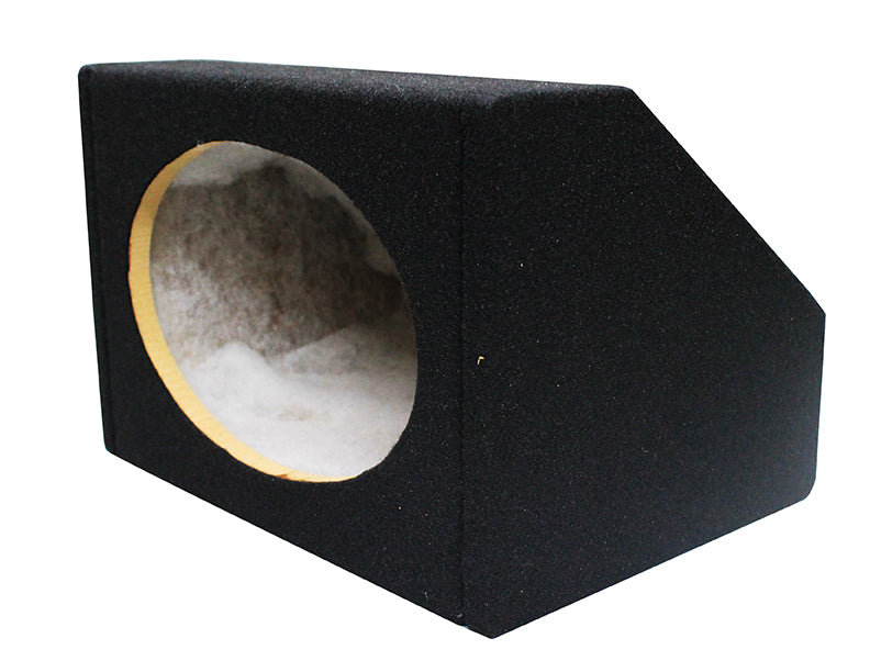 Absolute 6 1/2" Angled/Wedge Single Speaker Enclosure box pair 6.5" speaker box