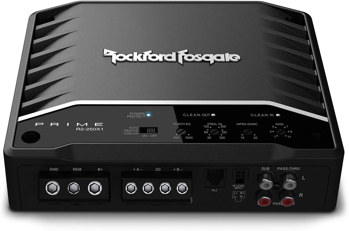 Rockford Fosgate Prime R2-250X1 Mono Subwoofer Amplifier