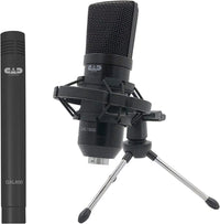 Thumbnail for CAD Audio GXL1800SP Studio Pack with GXL1800 Side Address & GLX800 Small Diaphragm Mic - Perfect for Studio, Podcasting & Streaming