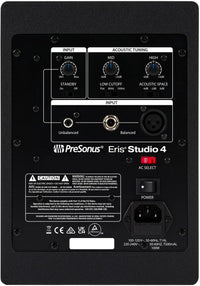 Thumbnail for PreSonus Eris Studio 4 4.5-inch 2-Way Active Studio Monitors with EBM Waveguide