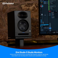 Thumbnail for PreSonus Eris Studio 5 5.25-inch 2-Way Active Studio Monitors with EBM Waveguide