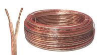 Thumbnail for American Terminal 18 Gauge 25 Feet Speaker Wire Cable with Flex Clear PVC Sheathing Ideal for Home Theater Speakers, Marin, and Car Speakers Installation