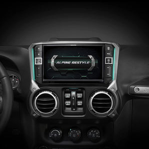Alpine Electronics i509-WRA-JK 9” Weather-Resistant Multimedia Receiver for The 2011 – 2018 Jeep Wrangler
