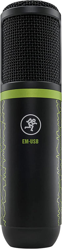 Thumbnail for Mackie EM-USB-LTD-GRN EM Series USB Condenser Microphone, Limited Edition Green