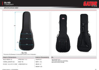 Thumbnail for Gator Cases GL-ELECTRIC Lightweight Polyfoam Guitar Case fits Stratocaster and Telecaster Style Electric Guitars