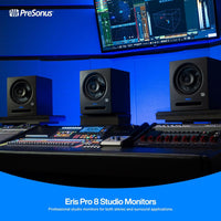Thumbnail for PreSonus Eris Pro 8 2-Way Biamped, Active, 8-inch Coaxial Studio Monitor
