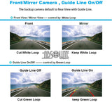 Absolute CAM2100S chrome reversing car camera with 170° viewing angle and night vision features.