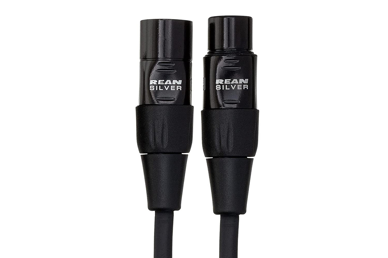 Hosa HMIC-003 REAN XLR3F to XLR3M Pro Microphone Cable, 3 Feet