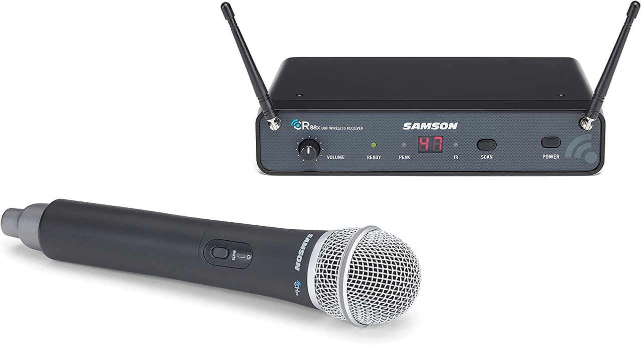 Samson SWC88XHQ7-K Concert 88x Wireless Handheld Microphone System with Q7 Mic Capsule