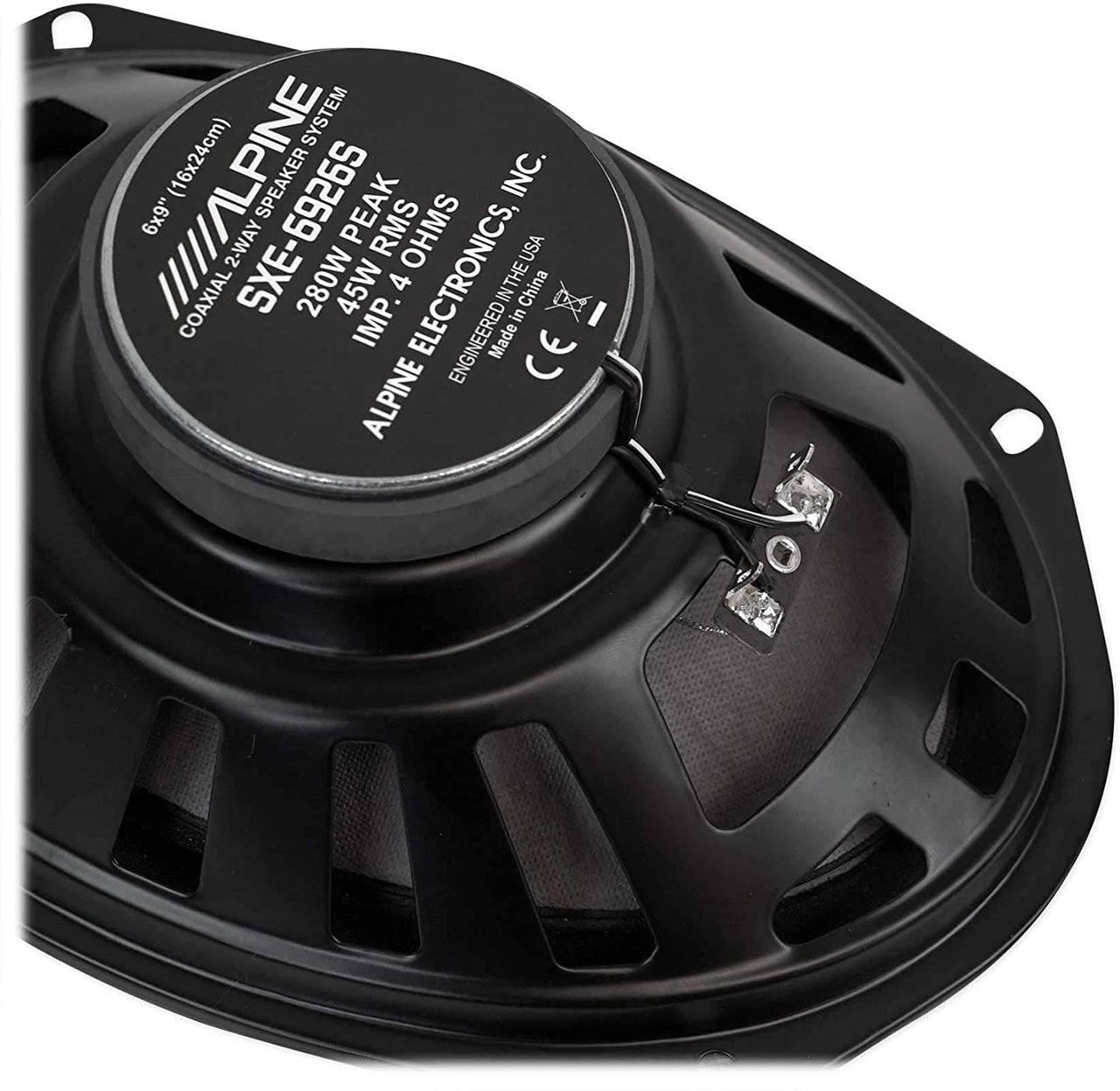 Alpine SXE-1751S 6.5" 220w Component+SXE-6926S 6x9" 280w Car Coaxial Speakers