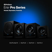 Thumbnail for PreSonus Eris Pro 6 2-Way Biamped, Active, 6.5-inch Coaxial Studio Monitor