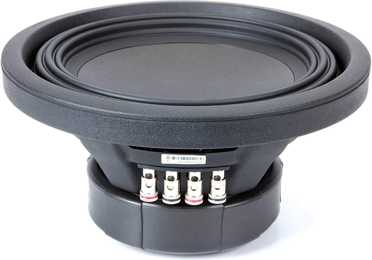 Alpine S-W10D4 10" Type S Car Audio Subwoofer with Absolute SS10 Custom Sub Box Enclosure Package