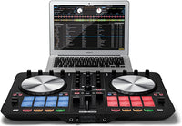 Thumbnail for Reloop AMS-BEATMIX-2-MK2 2-Deck Serato Performance Pad DJ Controller