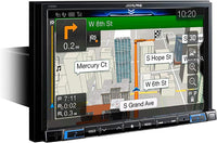 Thumbnail for Alpine X308U Digital Media Navigation Receiver DVR-C320R Windshield Mount Dashcam