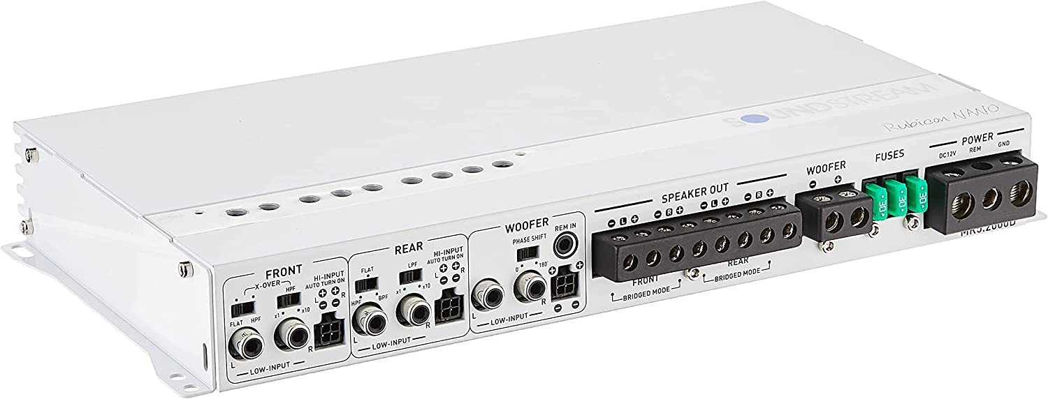 Sound Rocker 52000 Soundstream MR5.2000D Rubicon Water-Resistant 5Ch Amplifier – absoluteusa