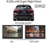 Absolute CAM2100S chrome reversing car camera with 170° viewing angle and night vision features.