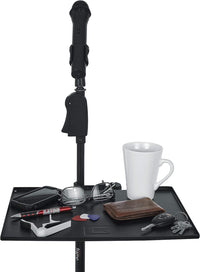 Thumbnail for Gator Frameworks  GFW-SHELF1115 Microphone Stand Clamp-On Utility Shelf 15