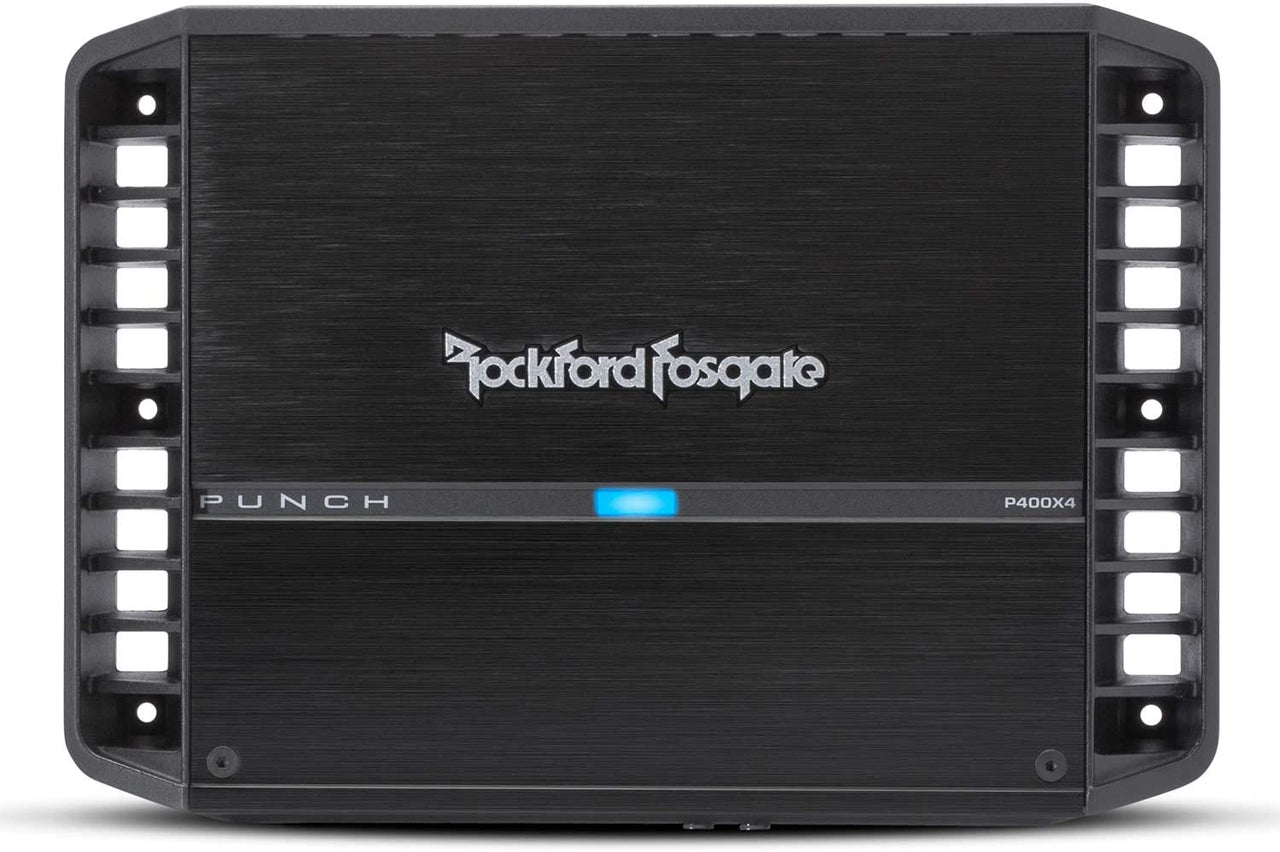 Rockford Fosgate P600X4 600W Punch Series 4-Channel Stereo Class AB Car Power Amplifier