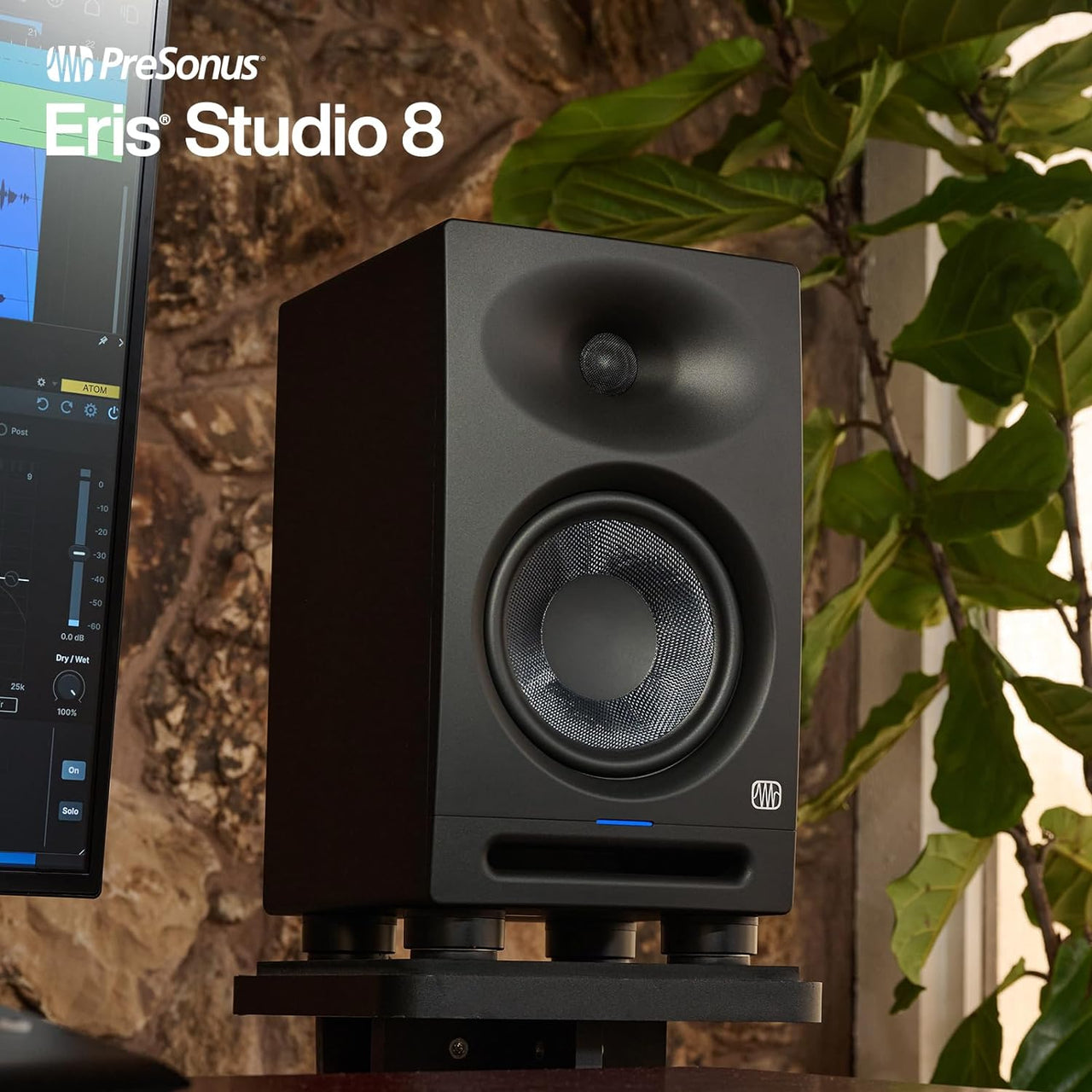 PreSonus Eris Studio 8 8-inch 2-Way Active Studio Monitors with EBM Waveguide