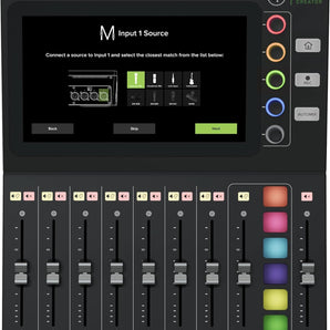 Mackie DLZ Creator Adaptive Digital Mixer for Podcasting, Streaming and YouTube with User Modes, Mix Agent Technology, Auto Mix, Onyx80 Mic Preamps