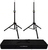Thumbnail for 2 Ultimate Support TS-90B TeleLock Series Lift-assist Aluminum Speaker Stand with Speaker Stand Bag