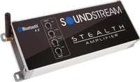 Thumbnail for Soundstream ST4.1000DB Stealth Series 4 Channel Bluetooth Amplifier