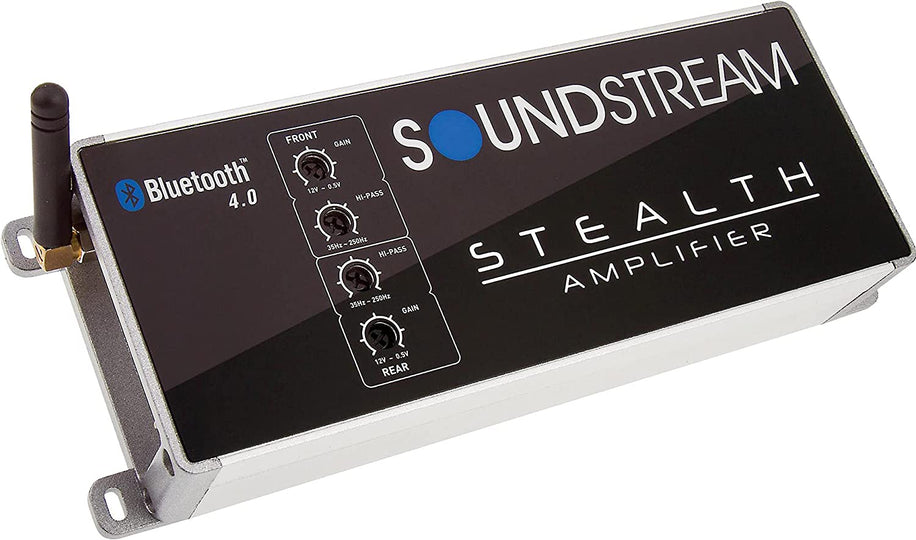Soundstream ST4.1000DB Stealth Series 4 Channel Bluetooth