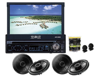 Thumbnail for Absolute AVH-9000 7-Inch In-Dash Multimedia Touch Screen System With 2 Pairs Of Pioneer TS-G1645R 6.5 Speakers and Absolute TW600 Tweeter
