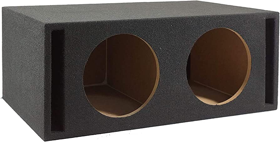 Absolute VEGD10 Dual 10" Slot Vented Ported Universal Subwoofer Box Enclosure