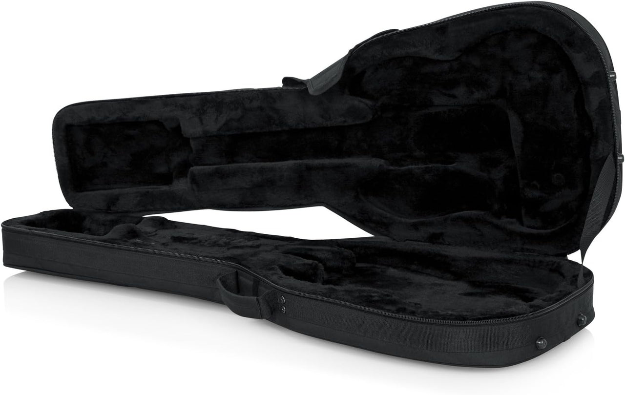 Gator Cases GL-ELECTRIC Lightweight Polyfoam Guitar Case fits Stratocaster and Telecaster Style Electric Guitars